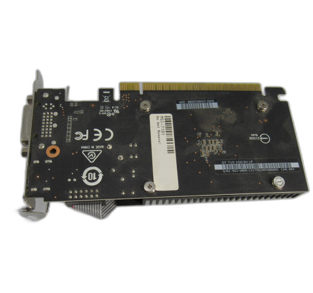 MSI GeForce GT 710 2GB GDDR3 Graphics Card