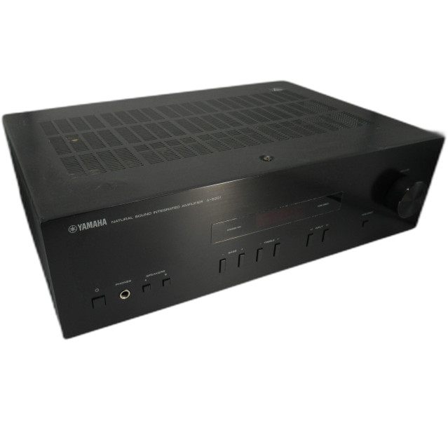 Yamaha A-S201 HiFi Stereo Amplifier, Black, no remote