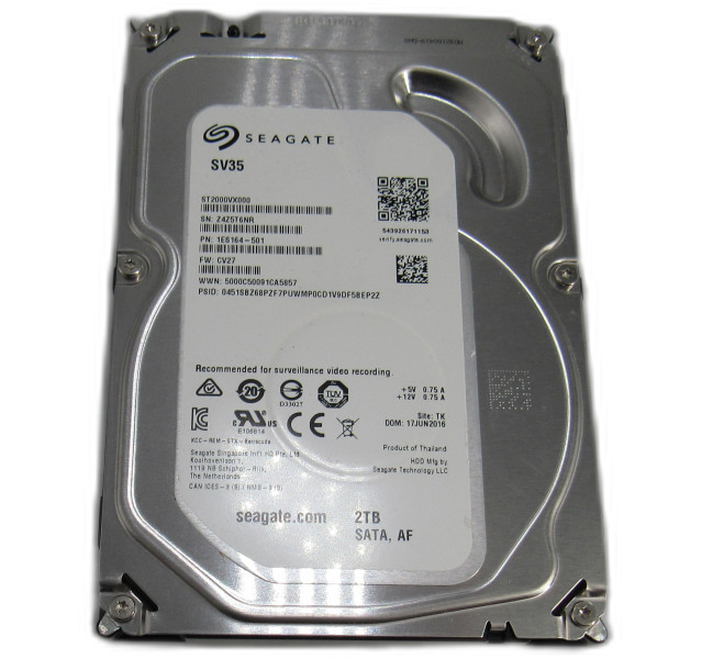 Seagate ST2000VX000, 2TB 7200RPM 3.5