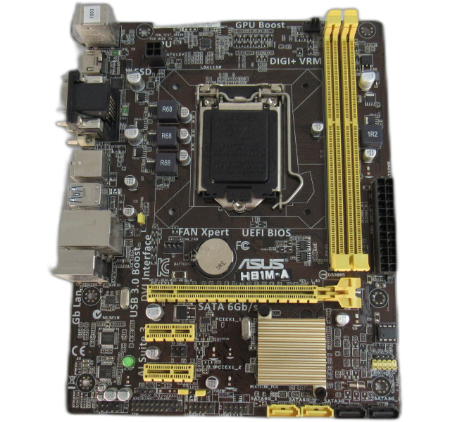 ASUS H81M-A 1150 H81 MicroATX Motherboard With IO Shield