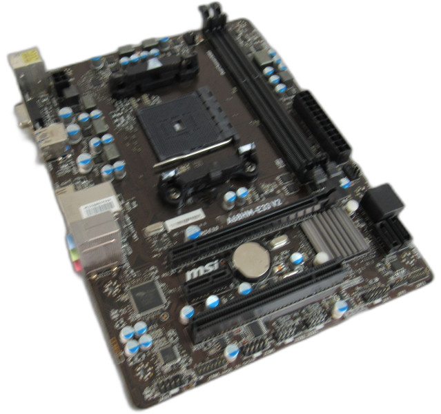 MSI A68HM-E33 V2 FM2+ A68H M-ATX Motherboard With IO Shield