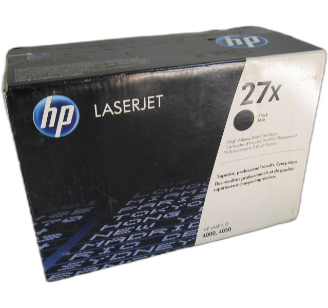 HP 27X LaserJet Black Toner Cartridge - C4127X