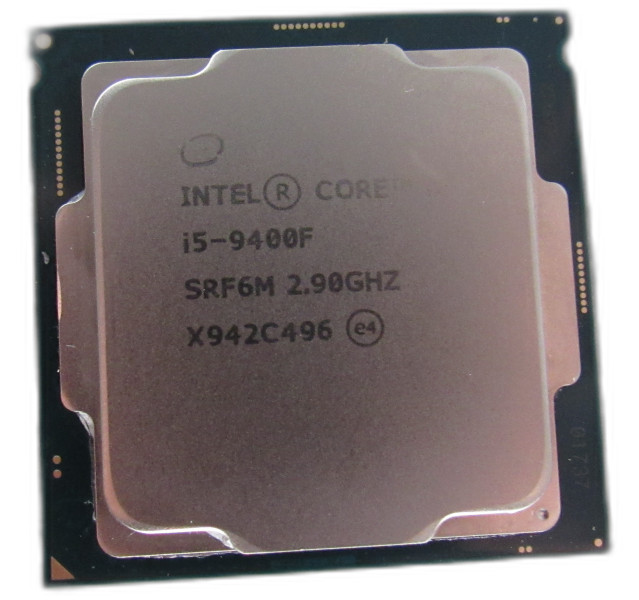 Intel Core i5-9400F LGA 1151 2.90GHz (Turbo up to 4.10GHz) 6-Core CPU