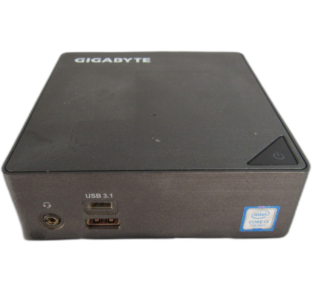 POST/SPARES Gigabyte GB-BKi3A-710, i3-7100U 8GB DDR4 Desktop