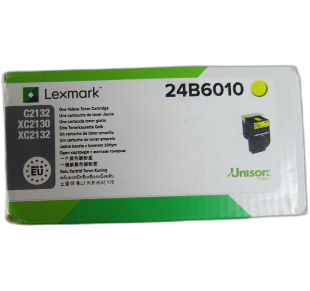 Genuine Lexmark 24B6010 Yellow Toner Cartridge