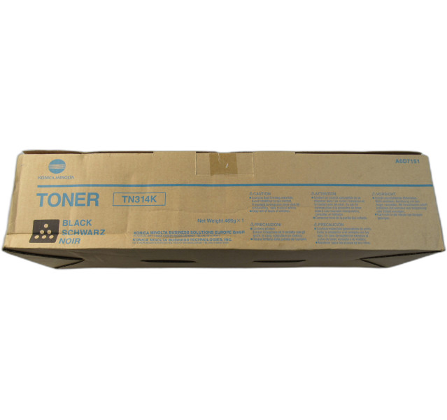 Genuine Konica Minolta A0D7151 Black Toner Cartridge