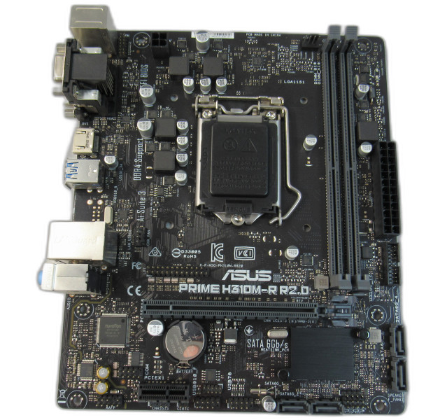 ASUS Prime H310M-R R2.0 1151 H310 M-ATX Motherboard With IO Shield