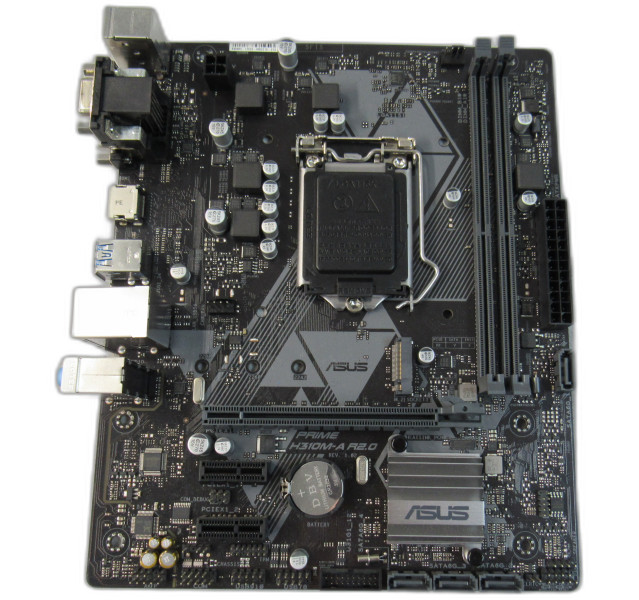 ASUS PRIME H310M-A R2.0 1151 H310 M-ATX Motherboard No IO Shield