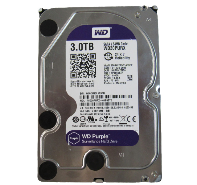 Western Digital Purple WD30PURX 3TB 5400RPM 3.5