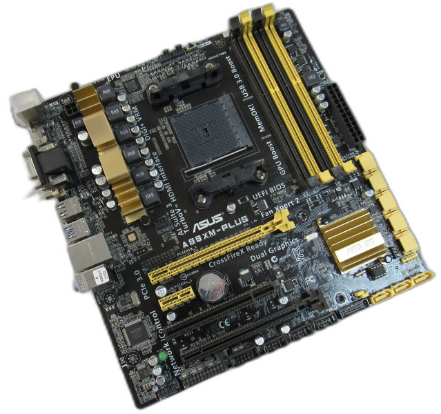 ASUS A88XM-PLUS FM2+ A88x MATX Motherboard With IO Shield