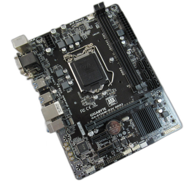 Gigabyte GA-B150M-D2V DDR3 1151 B150 MATX Motherboard No IO Shield