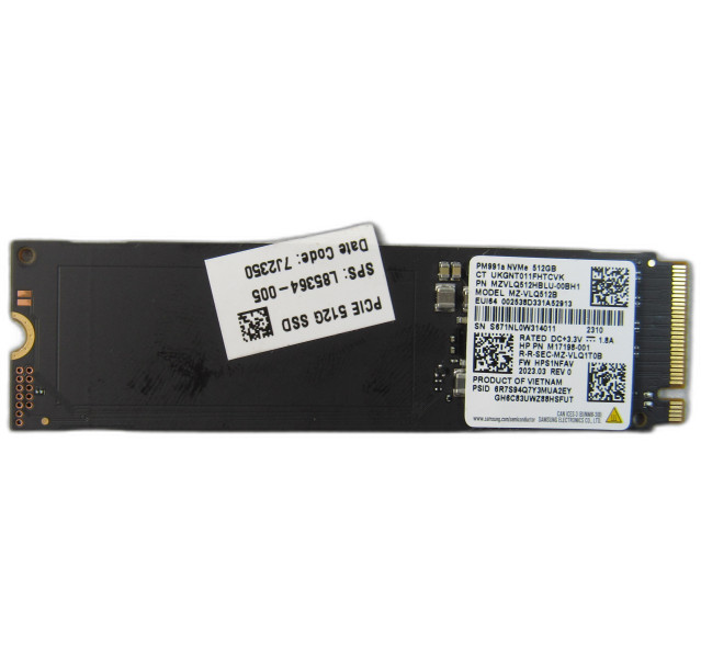 SAMSUNG PM991a 512GB NVMe 2280 Solid State Drive (SSD)