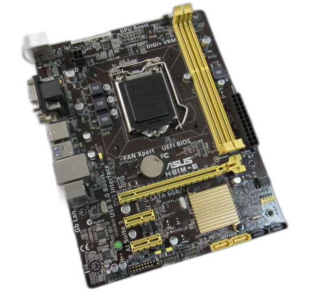 ASUS H81M-E 1150 H81 mATX Motherboard With IO Shield