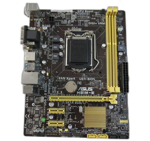 ASUS H81M-E 1150 H81 mATX Motherboard With IO Shield