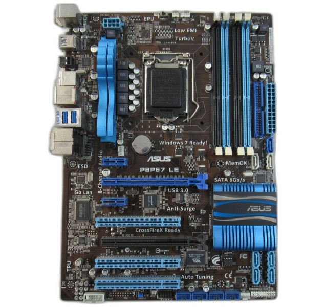 ASUS P8P67 LE 1155 P67 ATX Motherboard With IO Shield