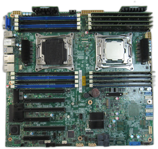 Server Mainboard INTEL S2600CW, E5-2620 v4, 64GB DDR4 Motherboard Bundle