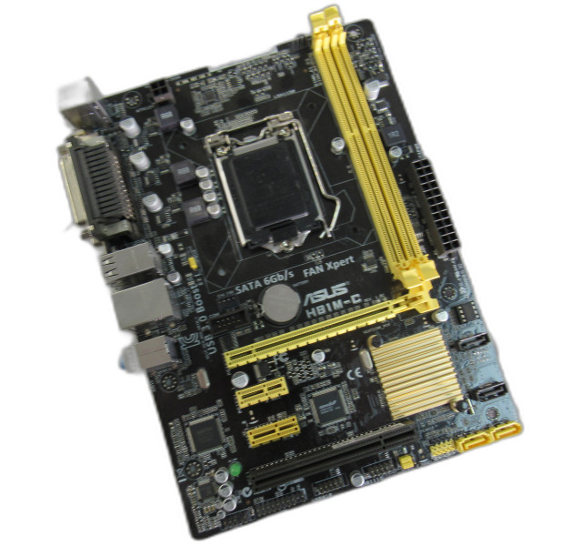 ASUS H81M-C 1151 H81 mATX Motherboard With IO Shield