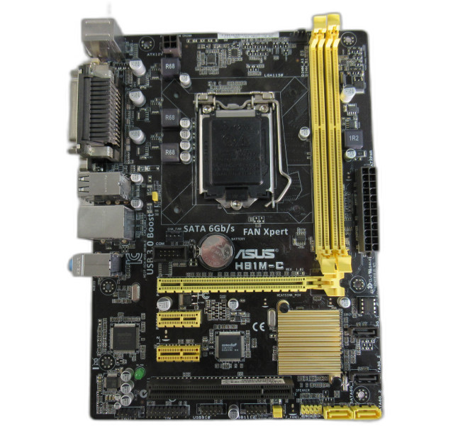 ASUS H81M-C 1151 H81 mATX Motherboard With IO Shield