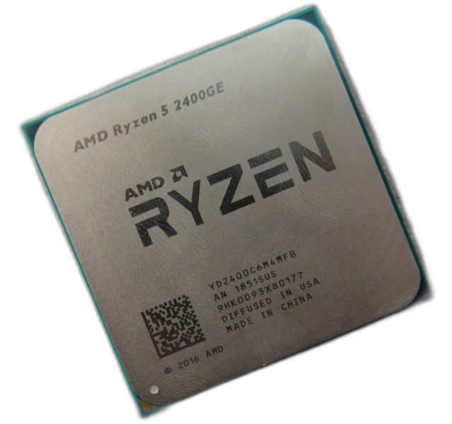 AMD Ryzen 5 2400GE 3.20GHz 4 Core CPU Processor Socket AM4