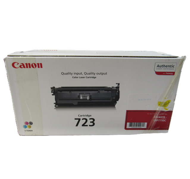 Genuine Canon, 723, Yellow, Toner Cartridge