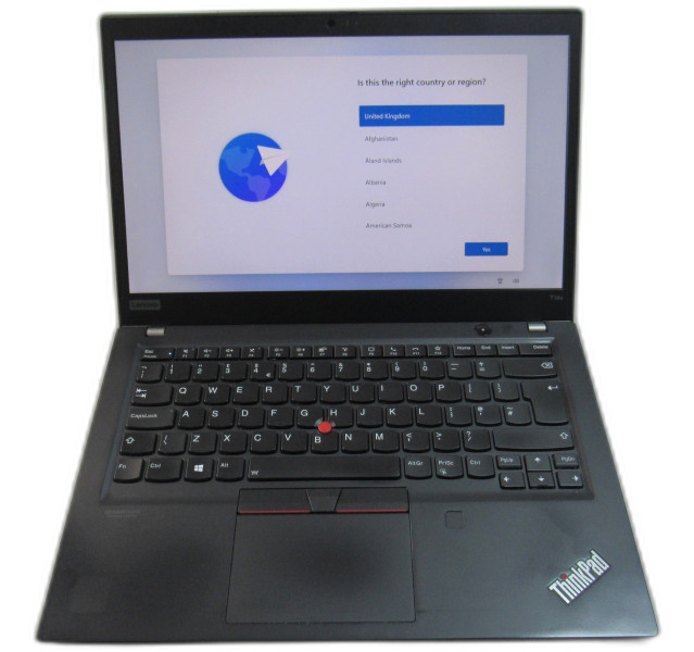 Lenovo Thinkpad T14s Gen1, i7-10510U, 16GB RAM, 240GB SSD, 14