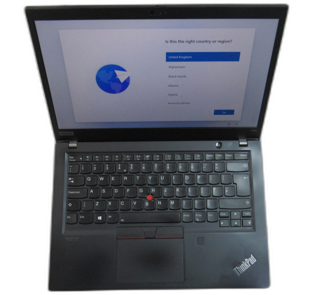 Lenovo Thinkpad T14s Gen1, i7-10510U, 16GB RAM, 240GB SSD, 14