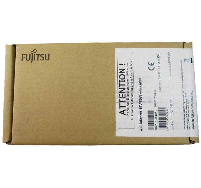 Fujitsu 19V 80W w/o cable power adapter/inverter Indoor Black