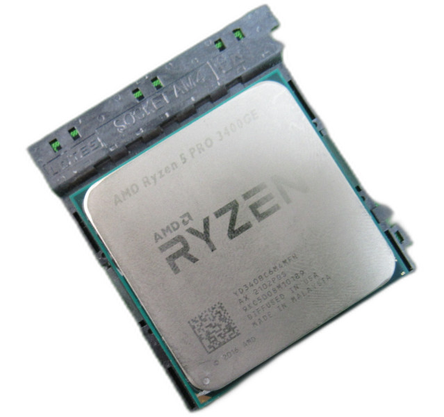 AMD AMD Ryzen 5 Pro 3400GE 3.3GHz 4 Core CPU Processor Socket AM4