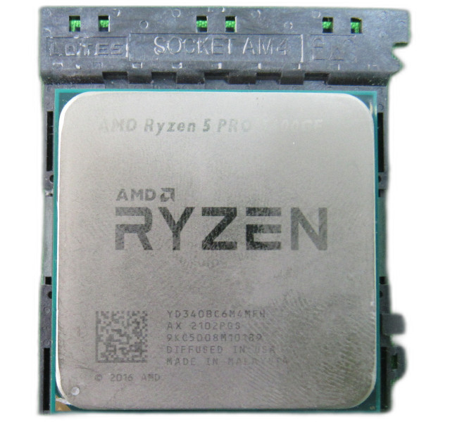 AMD AMD Ryzen 5 Pro 3400GE 3.3GHz 4 Core CPU Processor Socket AM4