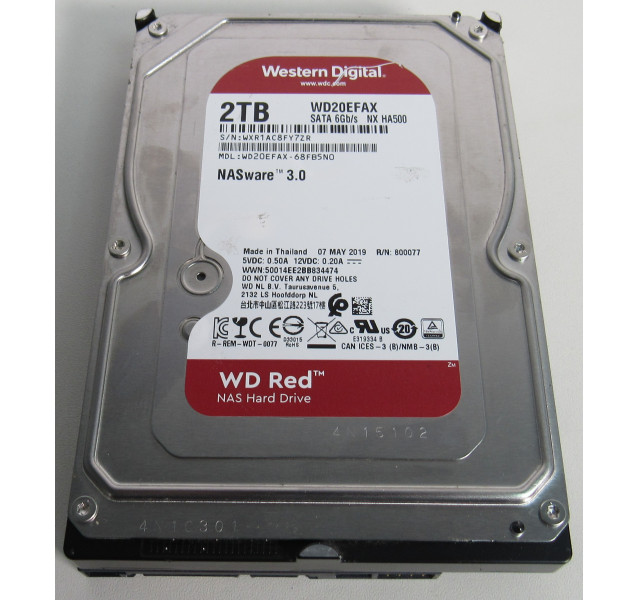 Western Digital Red WD20EFAX 2TB 5400RPM 3.5