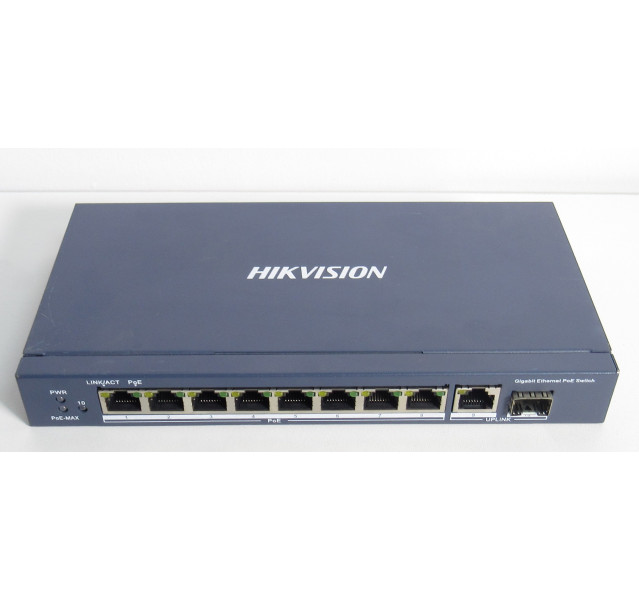 Hikvision DS-3E0510P-E 8Port Switch without Ears