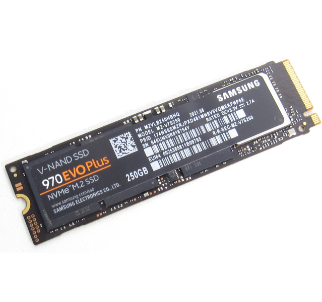 Samsung 970 EVO Plus 250GB M.2 NVMe SSD (MZVLB250HBHQ)