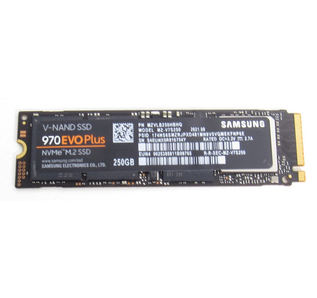 Samsung 970 EVO Plus 250GB M.2 NVMe SSD (MZVLB250HBHQ)