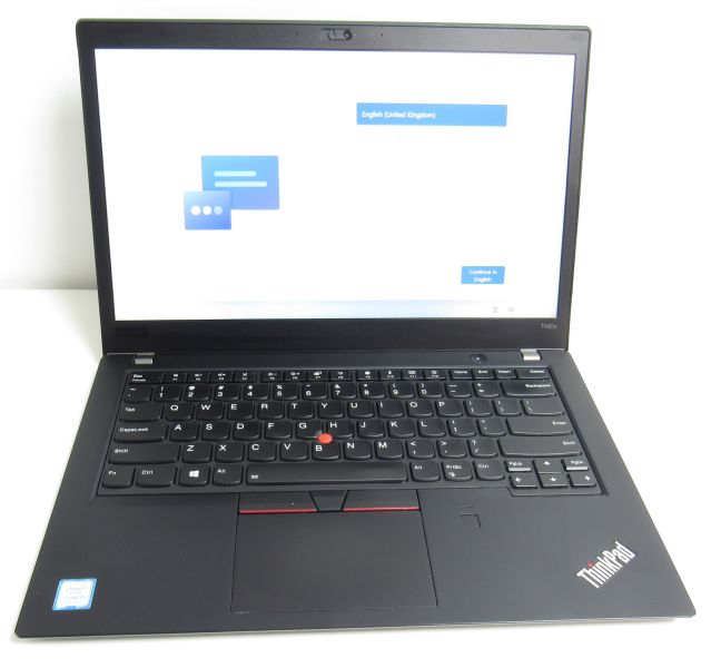 Lenovo ThinkPad T480S, i5-8250U, 8GB RAM, 240GB SSD, Windows 11 14