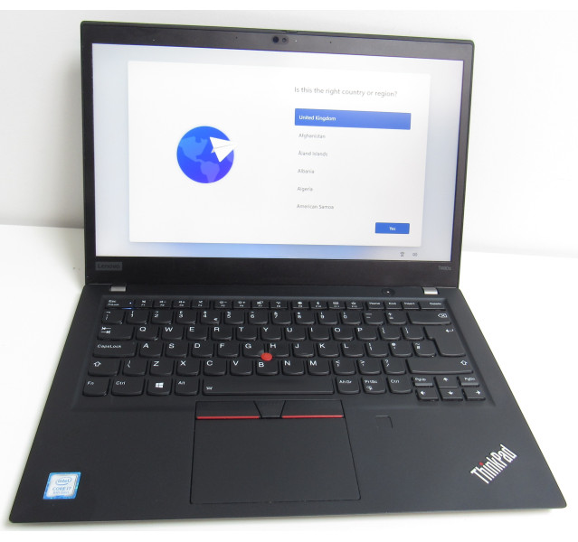 Lenovo ThinkPad T490s, i7-8565U, 16GB RAM, 500GB SSD, Win 11, 14