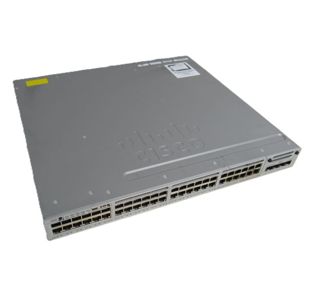 Cisco 3850 WS-C3850-48P-S 48Port Switch No Ears