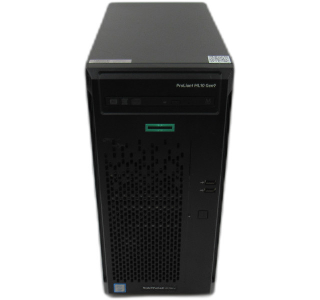 HPE ProLiant ML10 Gen9 Server, Xeon E3-1225 v5, 8GB DDR4, No SSD